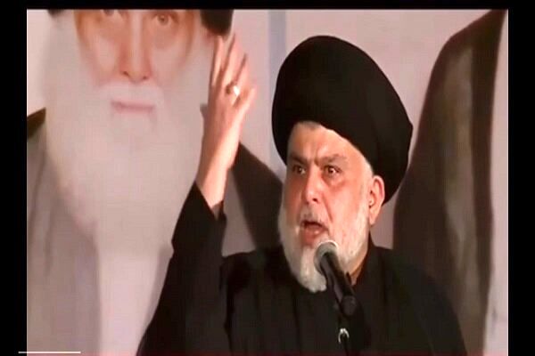 مقتدی صدر سخنرانی در مراسم شهادت پدرش را نیمه تمام رها کرد
