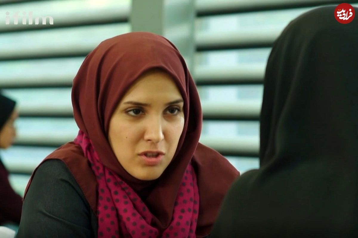 «الناز مافی» سریال بچه مهندس ۳ در یک مراسم