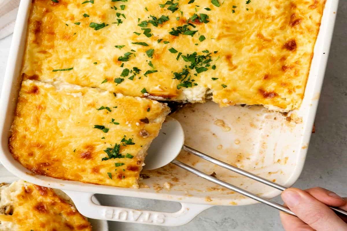 طرز تهیه پای سیب‌زمینی و بادمجان