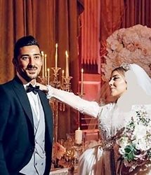جشن عروسی گران قیمت رضا قوچان نژاد و خواهر ساره بیات/ تصاویر