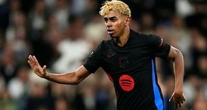 هت تریک کردن یامال در دبی