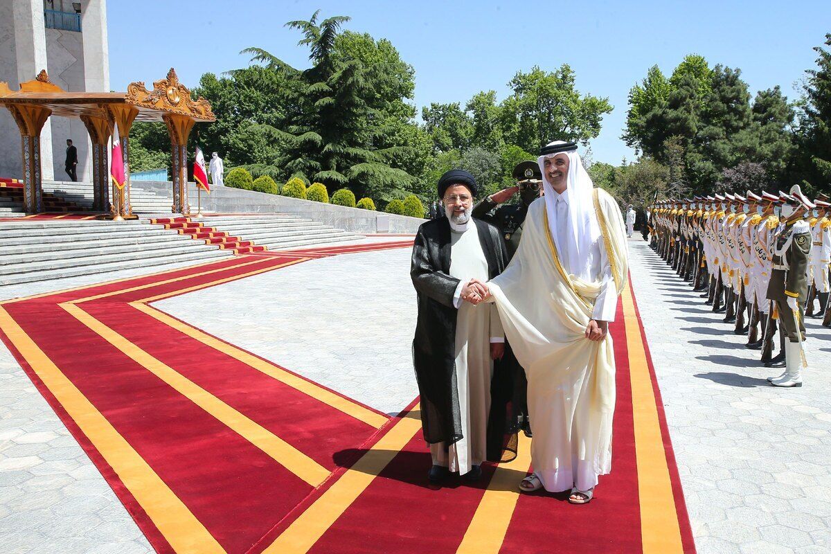 امیر قطر شهادت رئیس جمهور ایران را تسلیت گفت
