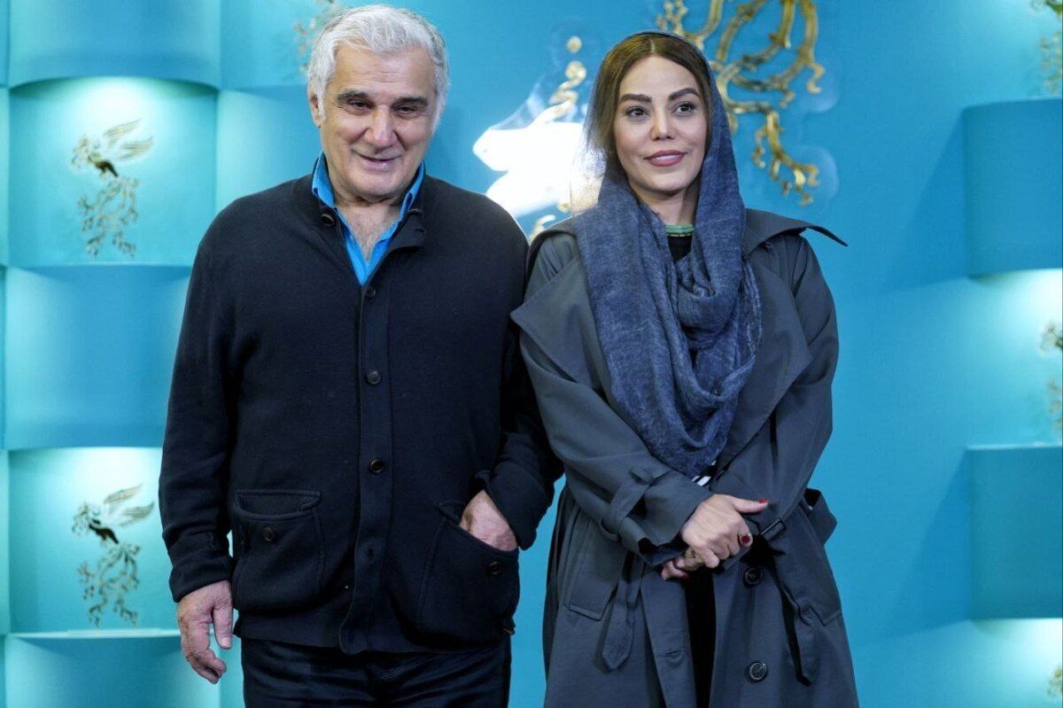 استایل سِت مهدی هاشمی با همسرش برای شب یلدا