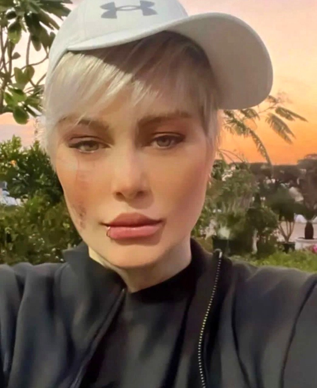 سحر قریشی موهایش را تراشید و در دوبی عروس شد!/ تصاویر