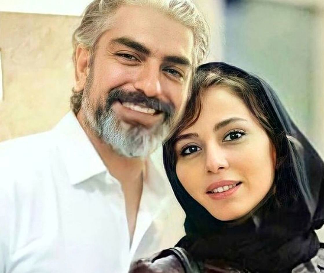 عکسی دیده نشده از مهدی پاکدل و همسرش