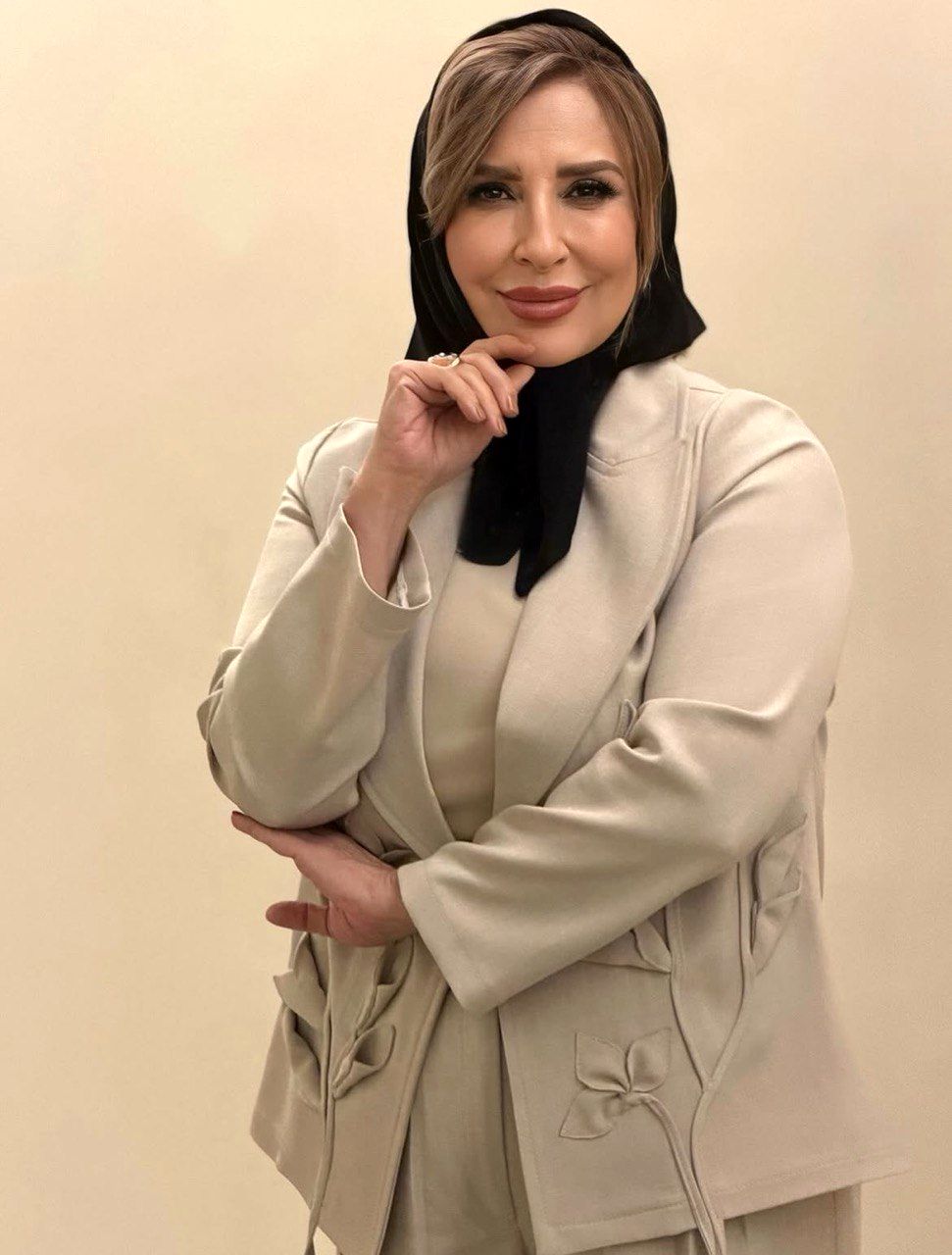 استایل نود مرجانه گلچین با چهره ژل زده همه را غافلگیر کرد!/ عکس