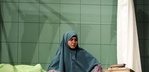 عکس‌های الناز شاکردوست و امیر جعفری در غسالخانه!