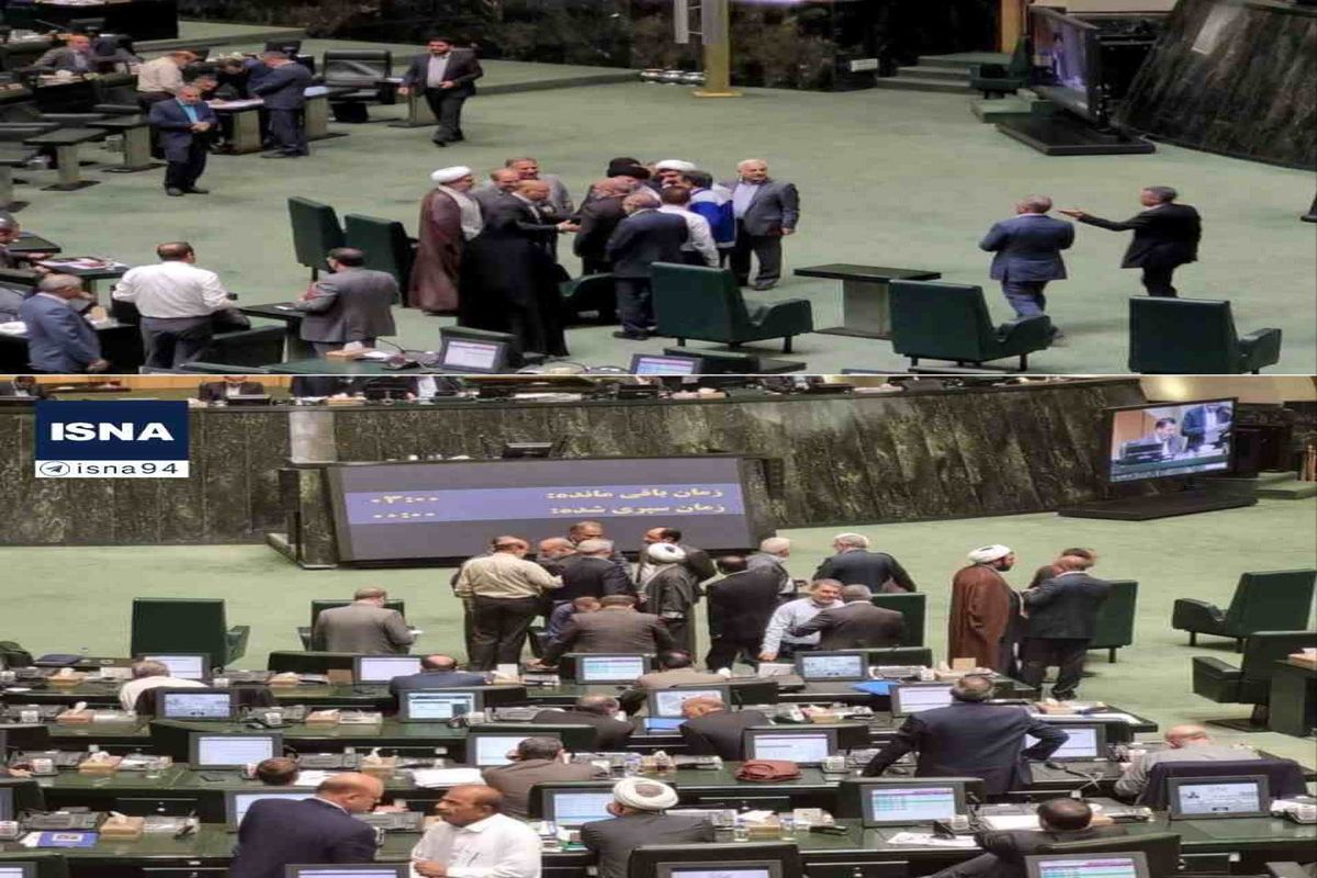 تشنج شدید در مجلس با ورود وزیر کشور/ در مجلس چه خبر است؟