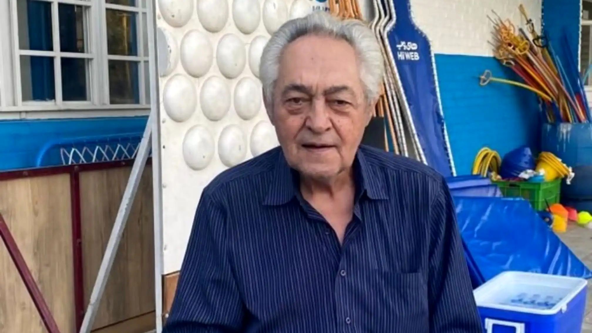 مراسم تشییع پیکر فرامرز ظلی با حضور چهره های ورزشی + عکس