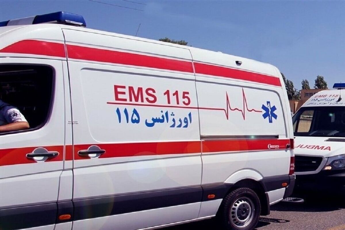 حمله وحشیانه سارق سنگدل به آمبولانس
