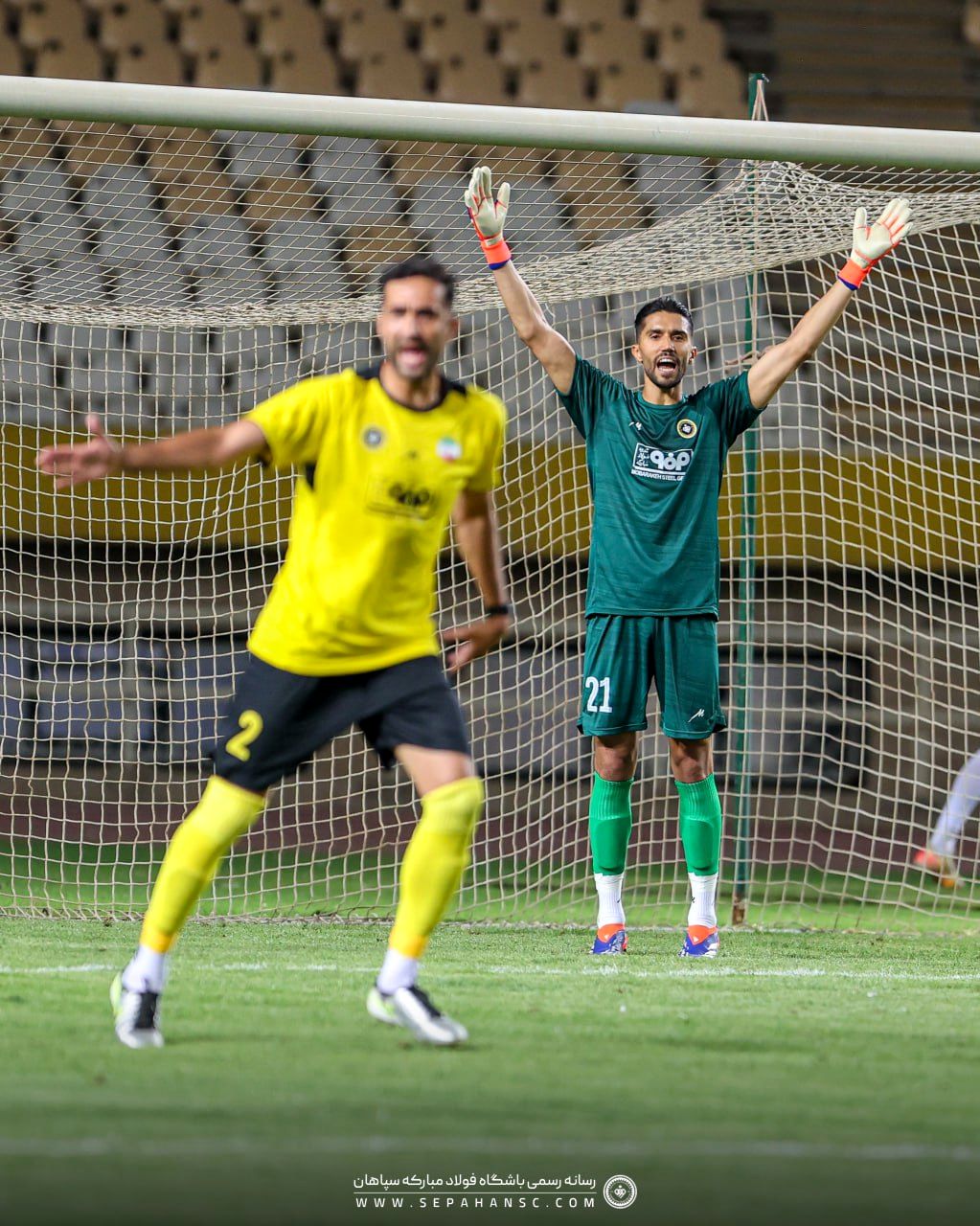 گرد و خاک سید حسین در سپاهان