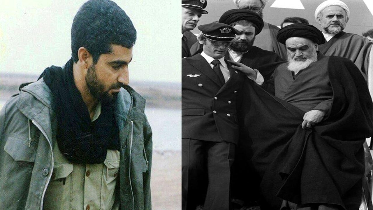 در روز بازگشت امام خمینی به ایران، شهید سلیمانی کجا بود؟ 