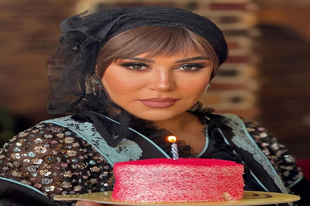 چهره متفاوت نسیم ادبی در جشن تولد49 سالگیاش!/ عکس
