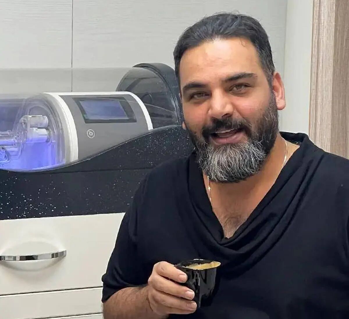 خنده معنادار احسان علیخانی درباره ازدواج با نعیمه