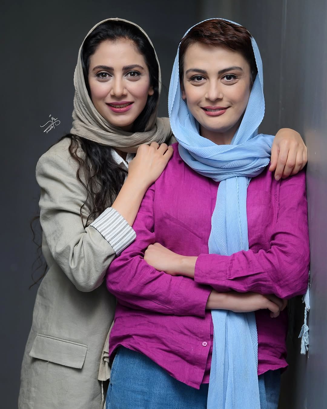  قاب دوست‌داشتنی دو خواهر مشهور سینمای ایران