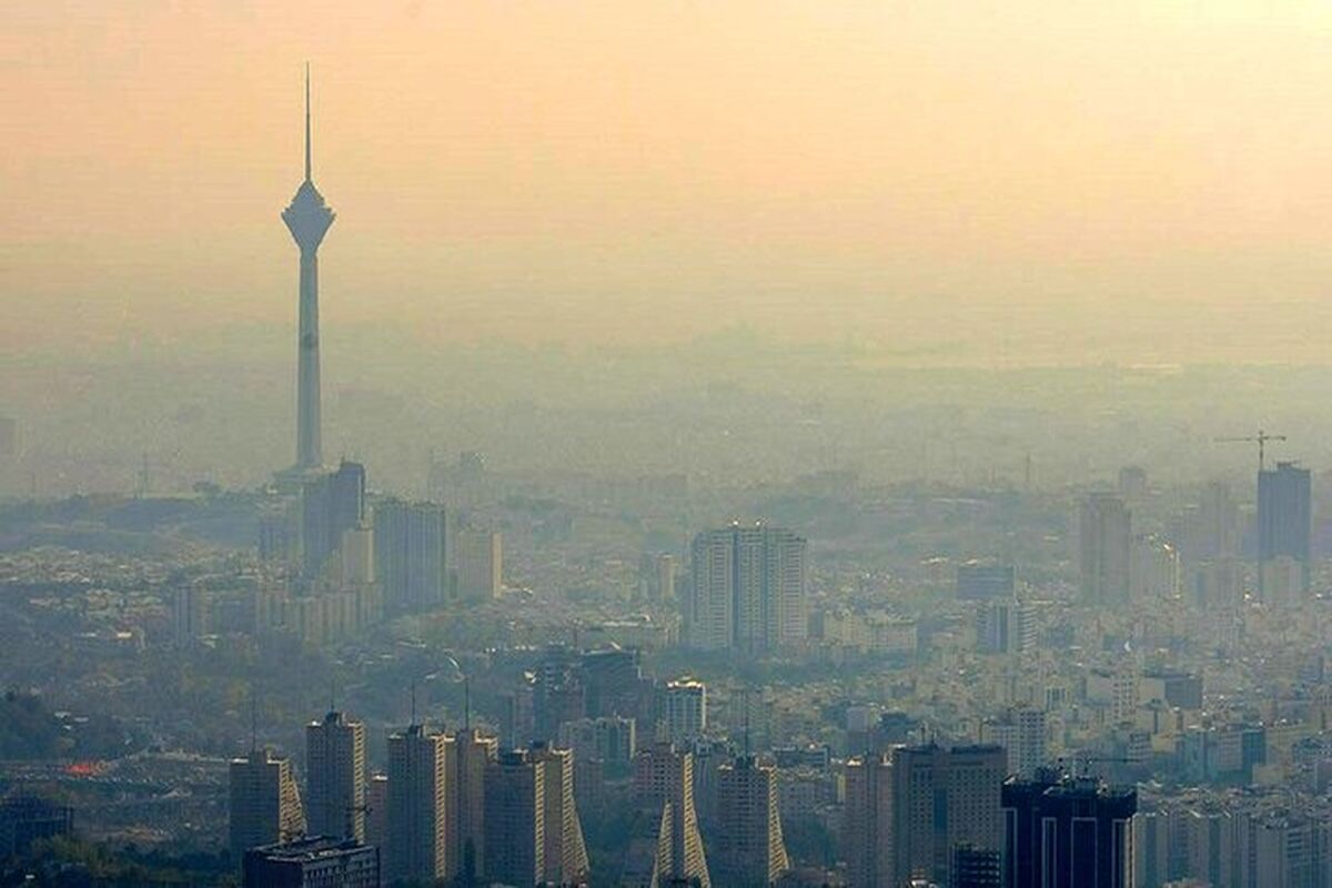 شاخص آلودگی هوای تهران جمعه ۲۱ آذر ۱۴۰۴