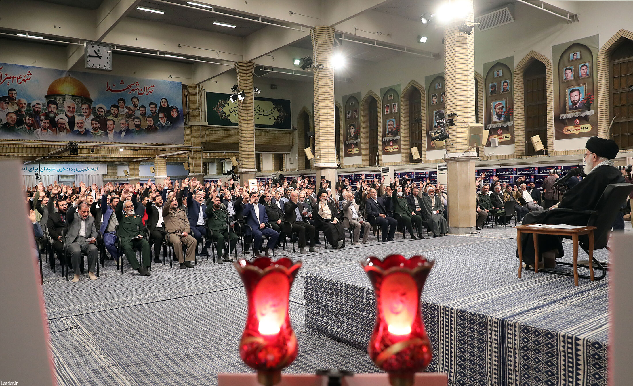 رهبر انقلاب: «تکبیر گفتن روی پشت‌بام» ابتکار تهرانی‌ها بود