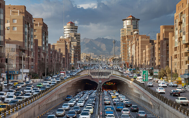 وضعیت ترافیک تهران در اولین پنجشنبه ۱۴۰۴