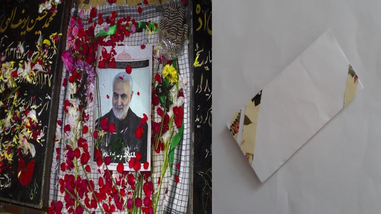 ماجرای نامه‌ای که حاج قاسم سلیمانی وصیت کرد با او دفن شود