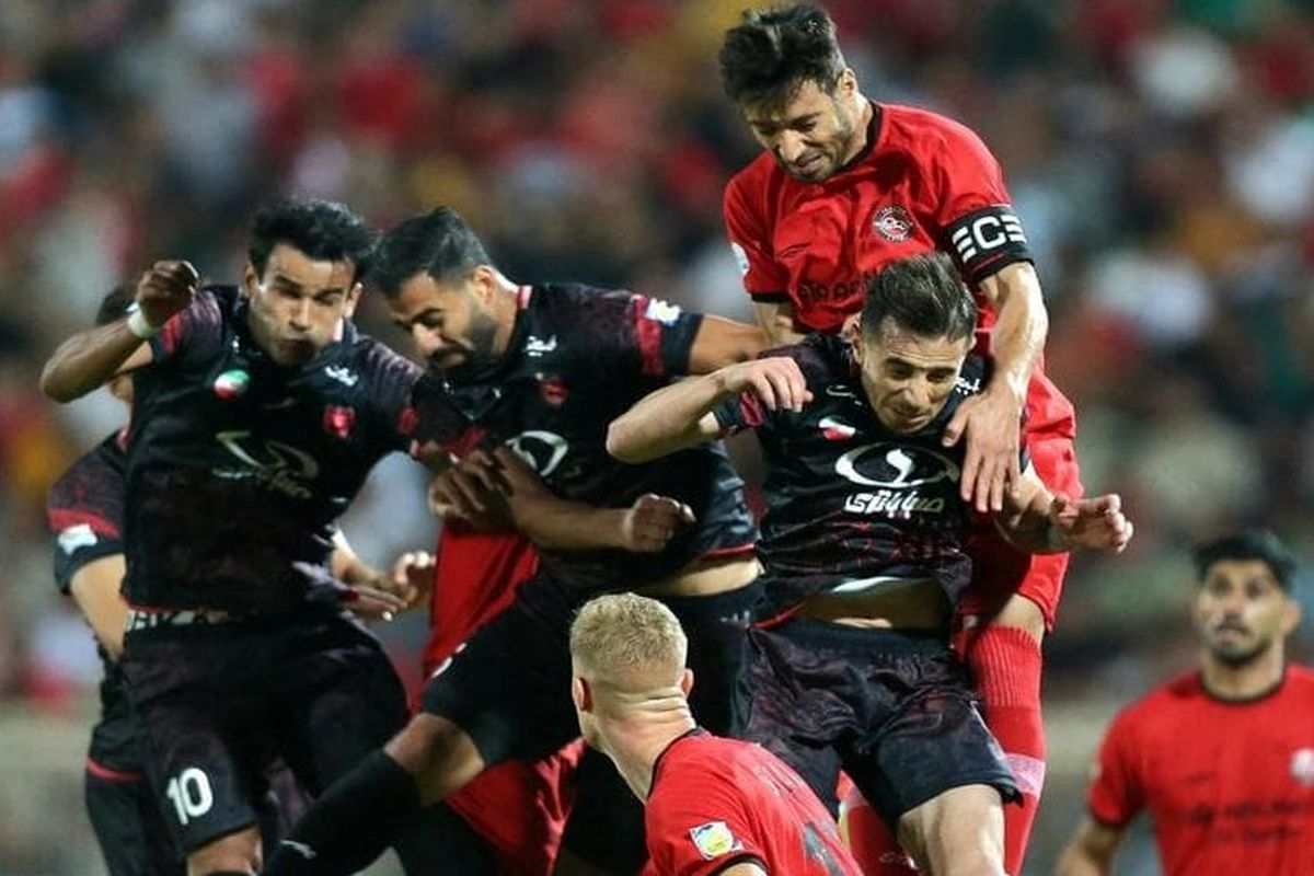 برخورد جالب ستارههای تراکتور و پرسپولیس در لابی!