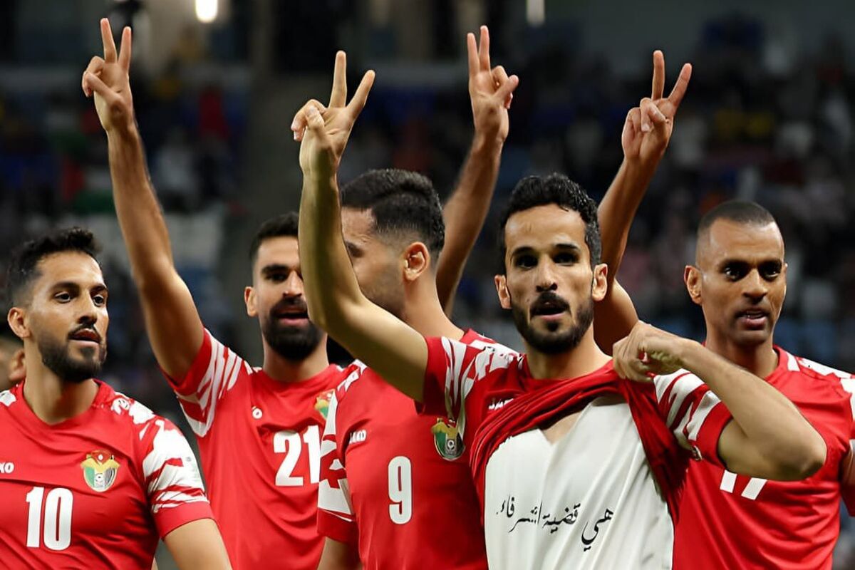 اخراج بهترین گلزن اردن