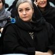 تشکر جذاب مامک جمشیدی از نعیمه نظامدوست/ عکس