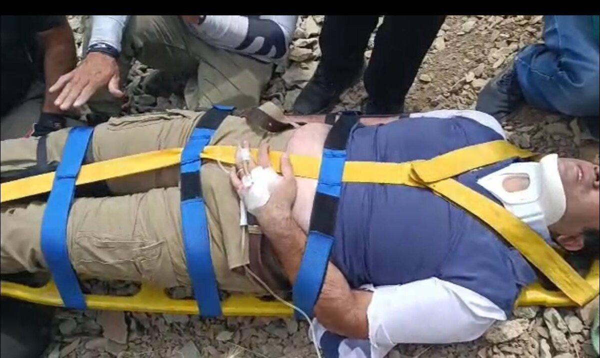 ماجرای سقوط خلبان پاراگلایدر از دره ۲۰۰ متری در تهران