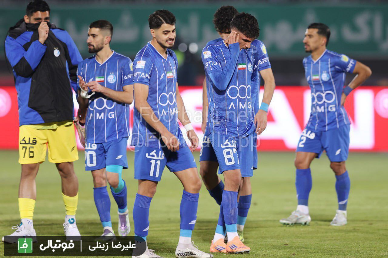 حسرت دو مهاجم جوان استقلال پس از پایان بازی