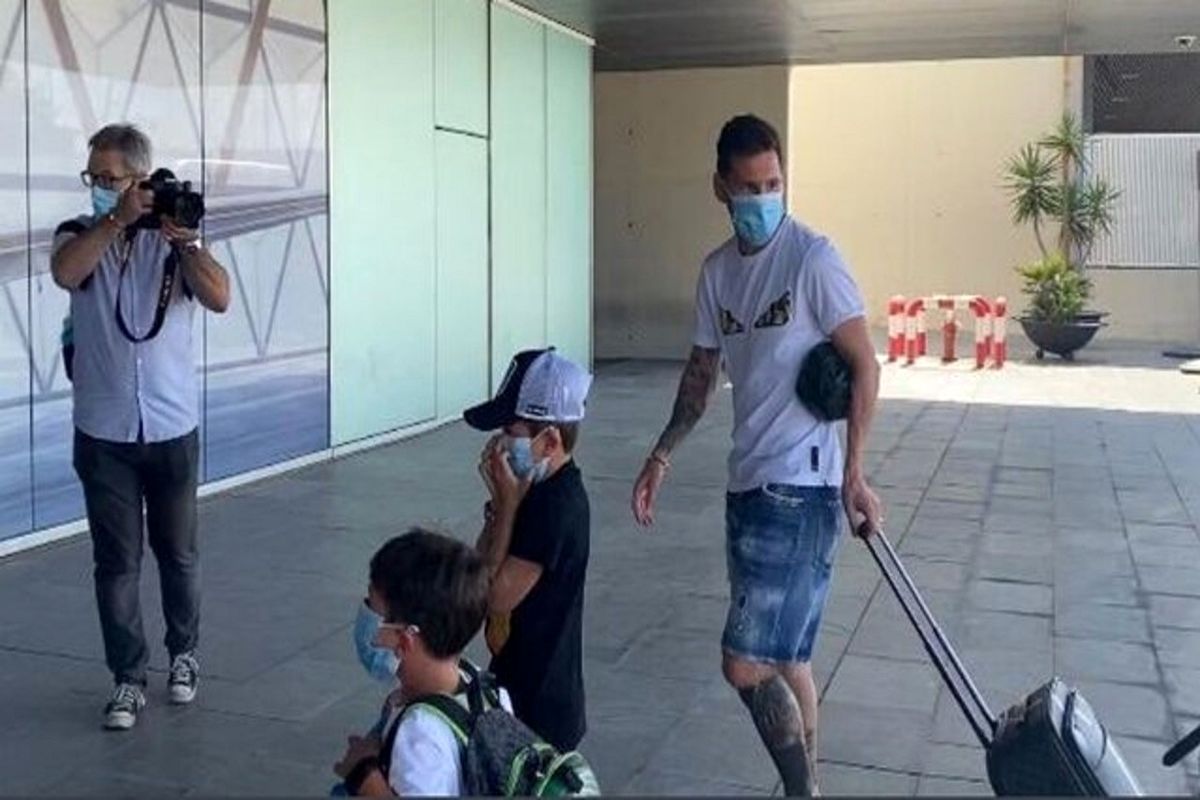 مسی برای تعطیلات به عربستان رفت 