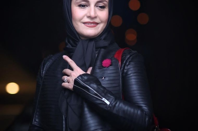 مریلا زارعی مشکی‌پوش شد