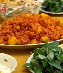 طرز تهیه پامادور پِلا، پلو مخلوطی ساده و خوشمزه