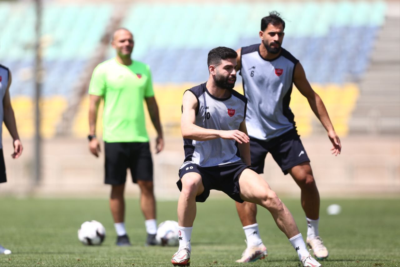 بازگشت یاسین به تمرینات پرسپولیس