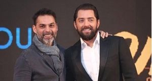 بهرام رادان و پیمان معادی در یک رستوران لاکچری/ عکس