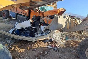 آمار مصدومان در تصادف زنجیره‌ای جاده دماوند/ عکس