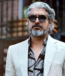 عکس هنری بازیگر خوش‌پوش سینمای ایران