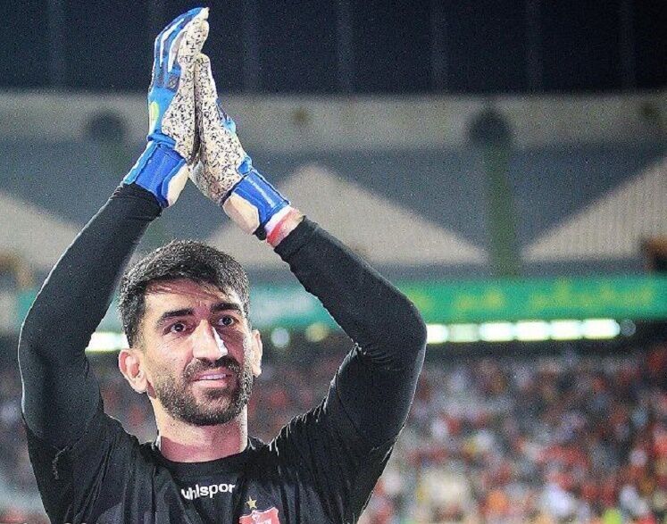 حرکت جنجالی دروازه بان پرسپولیس