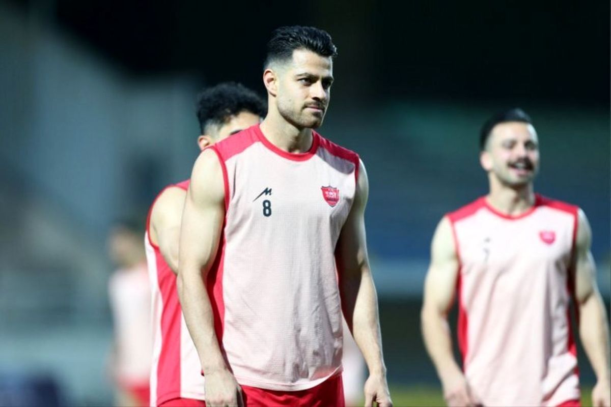 مصدوم پرسپولیس به تیم بازگشت؛ پورعلی گنجی به بازی الاهلی می رسد