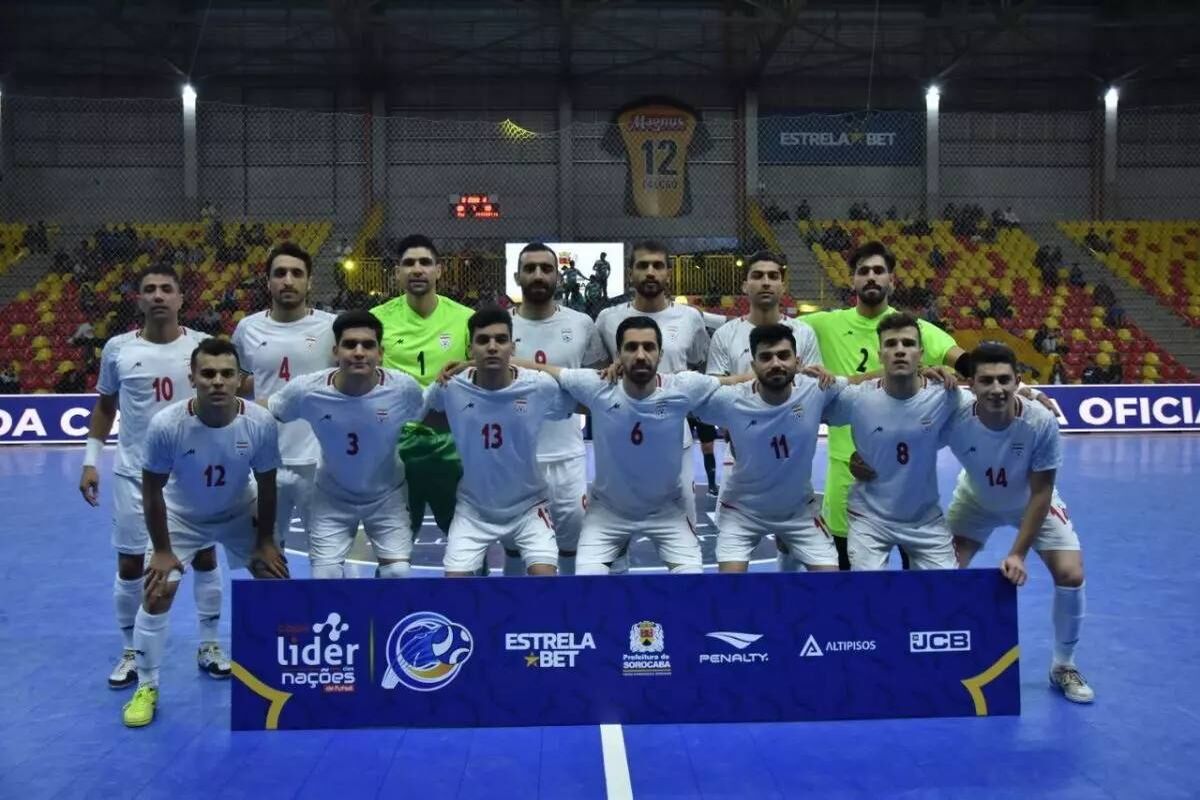 فهرست نهایی تیم ملی فوتسال