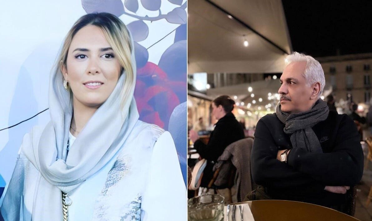 تبریک تولد عاشقانه غزال رجبیان طراح لباس مشهور به مهران مدیری/ فیلم