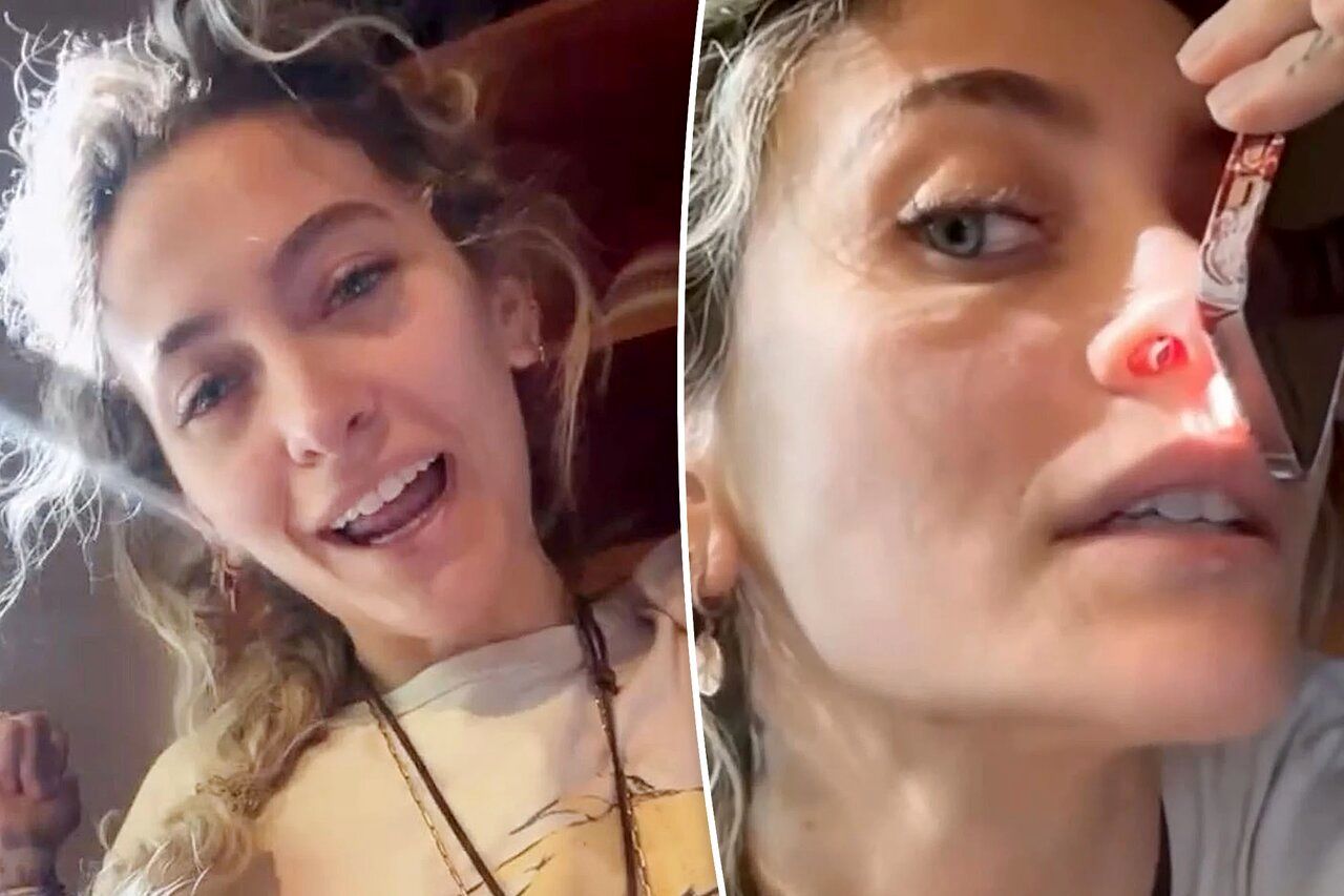 عکس ترسناک از دختر مایکل جکسون