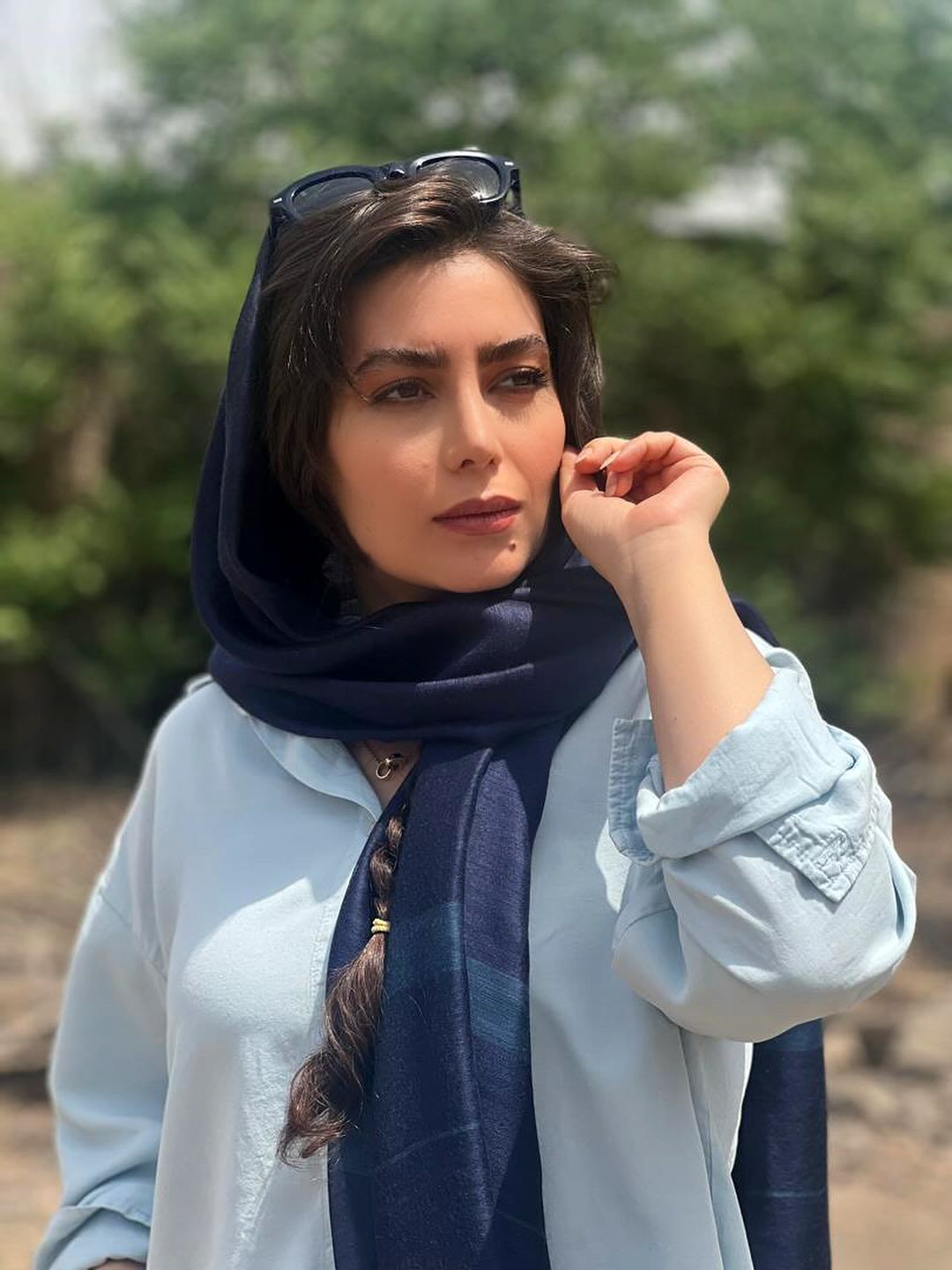تیپ متفاوت روژان سریال نون خ در باشگاه انقلاب