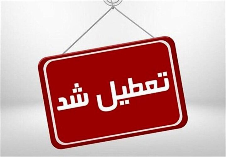 مدارس این شهر تا ۳ بهمن تعطیل شد