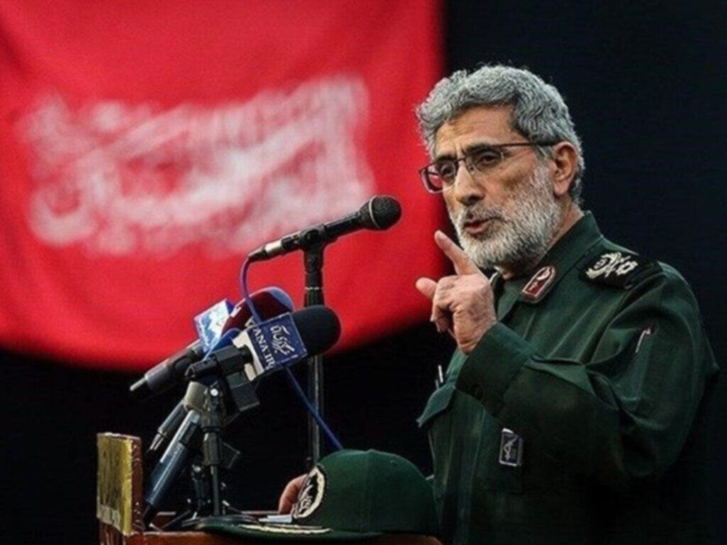 هشدار شدیدالحن سردار قاآنی به عراق