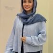 استایل جذاب و آبی حدیث فولادوند در یک کنسرت