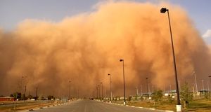 پیش بینی گردوخاک در مرکز و شرق کشور