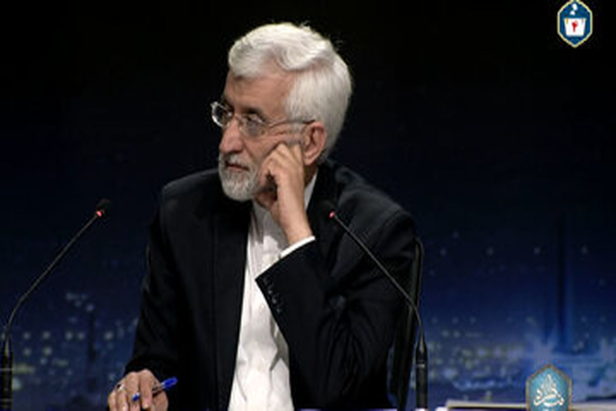 سعید جلیلی از روی دست احمدی‌نژاد کپی کرد/ شعار متفاوت و عجیب حامیان جلیلی در بازارتهران