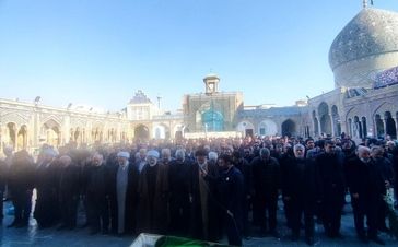 پیکر مرحومه اشرف بروجردی به خاک سپرده شد