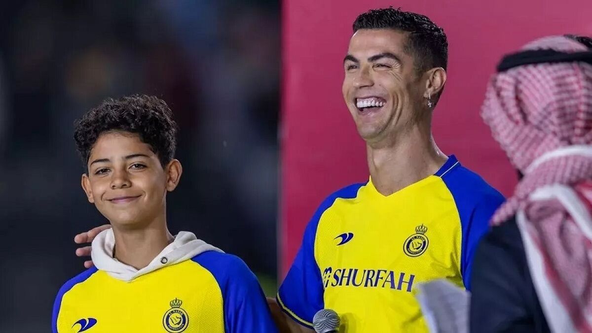لحظه گلزنی پسر رونالدو برای النصر عرب ها را به وجد آورد + فیلم