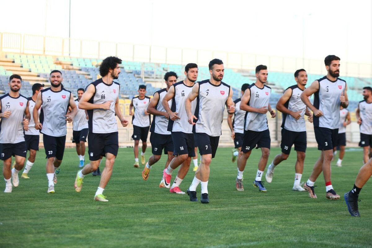 تمرین پرسپولیسی‌ها بعد از شکست در آسیا