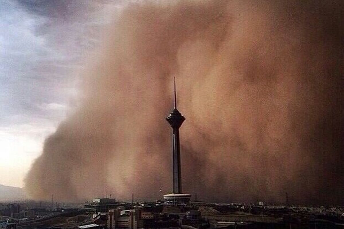 هشدار درباره وقوع طوفان در تهران